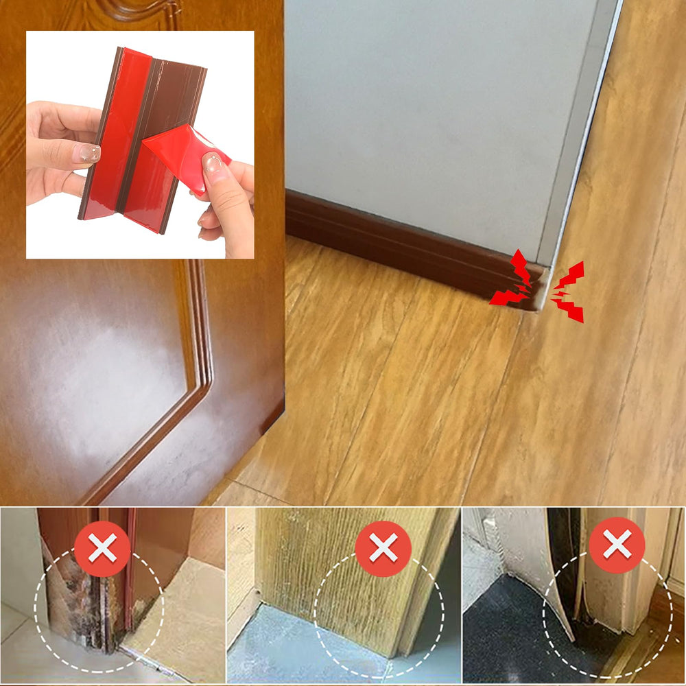 WSIWZAI brown corner blocks shown on cabinet edge for durable protection.