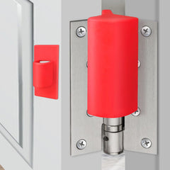 WSIWZAI hanging silicone door pinch guard on hinge protects tiny fingers during daily use