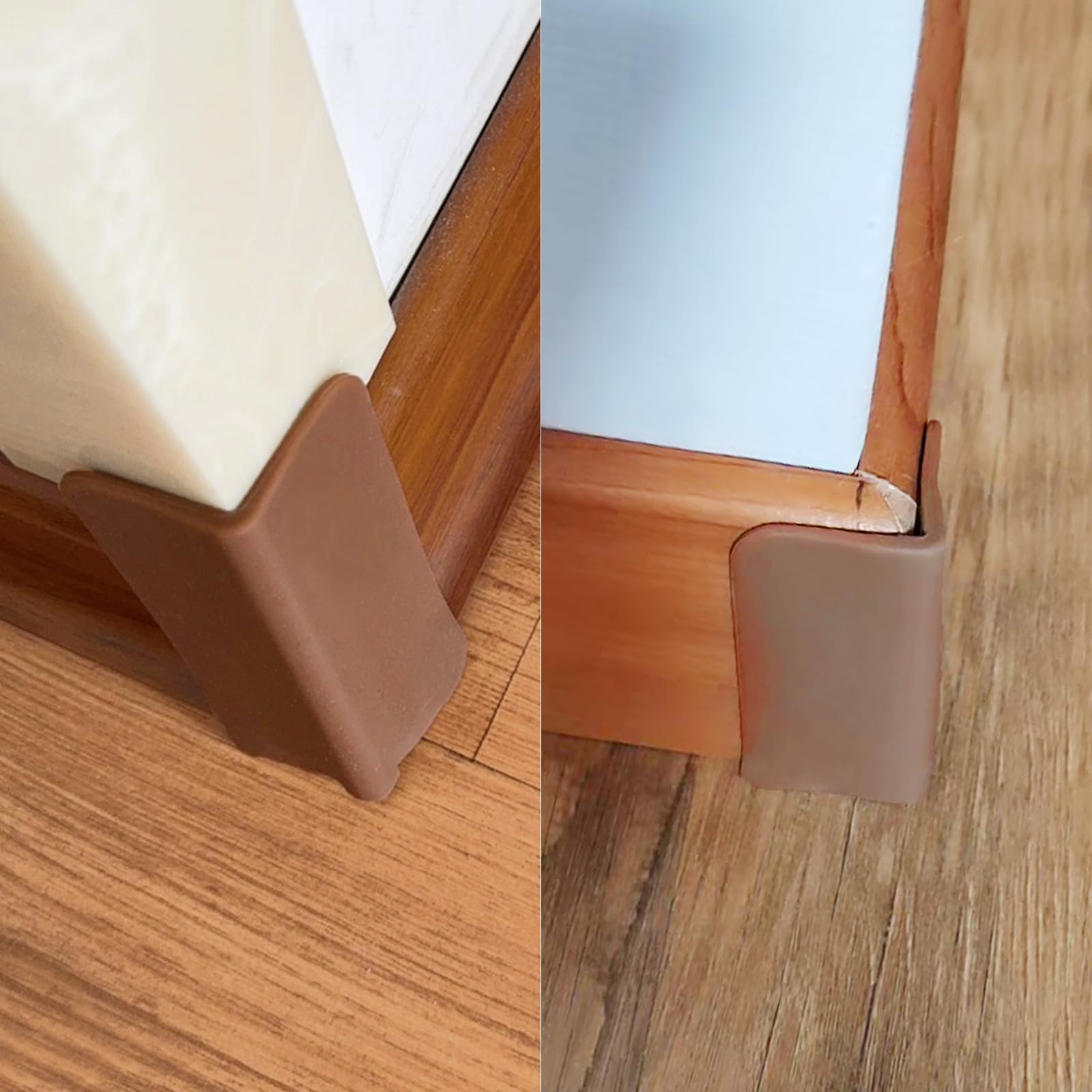 WSIWZAI thickened rubber corners cushion impacts on walls and furniture.