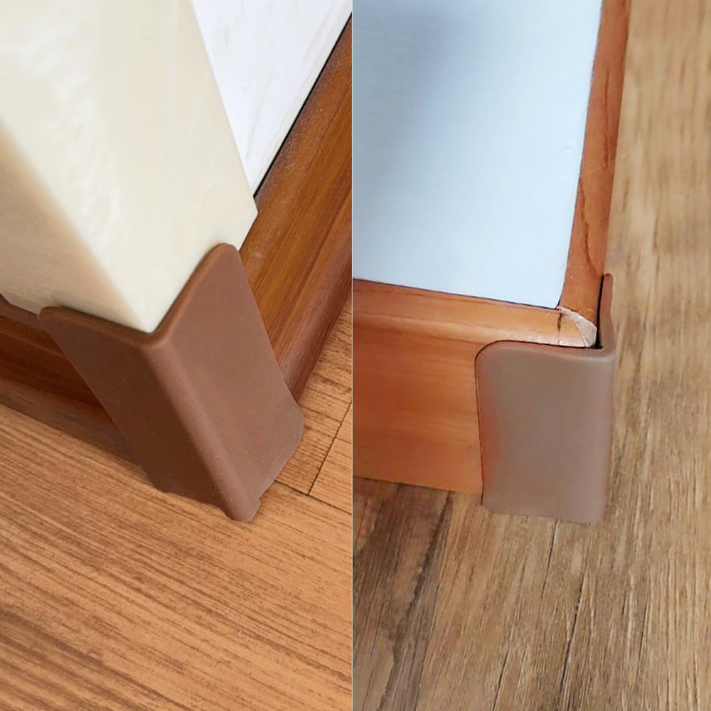 WSIWZAI thickened rubber corners cushion impacts on walls and furniture.