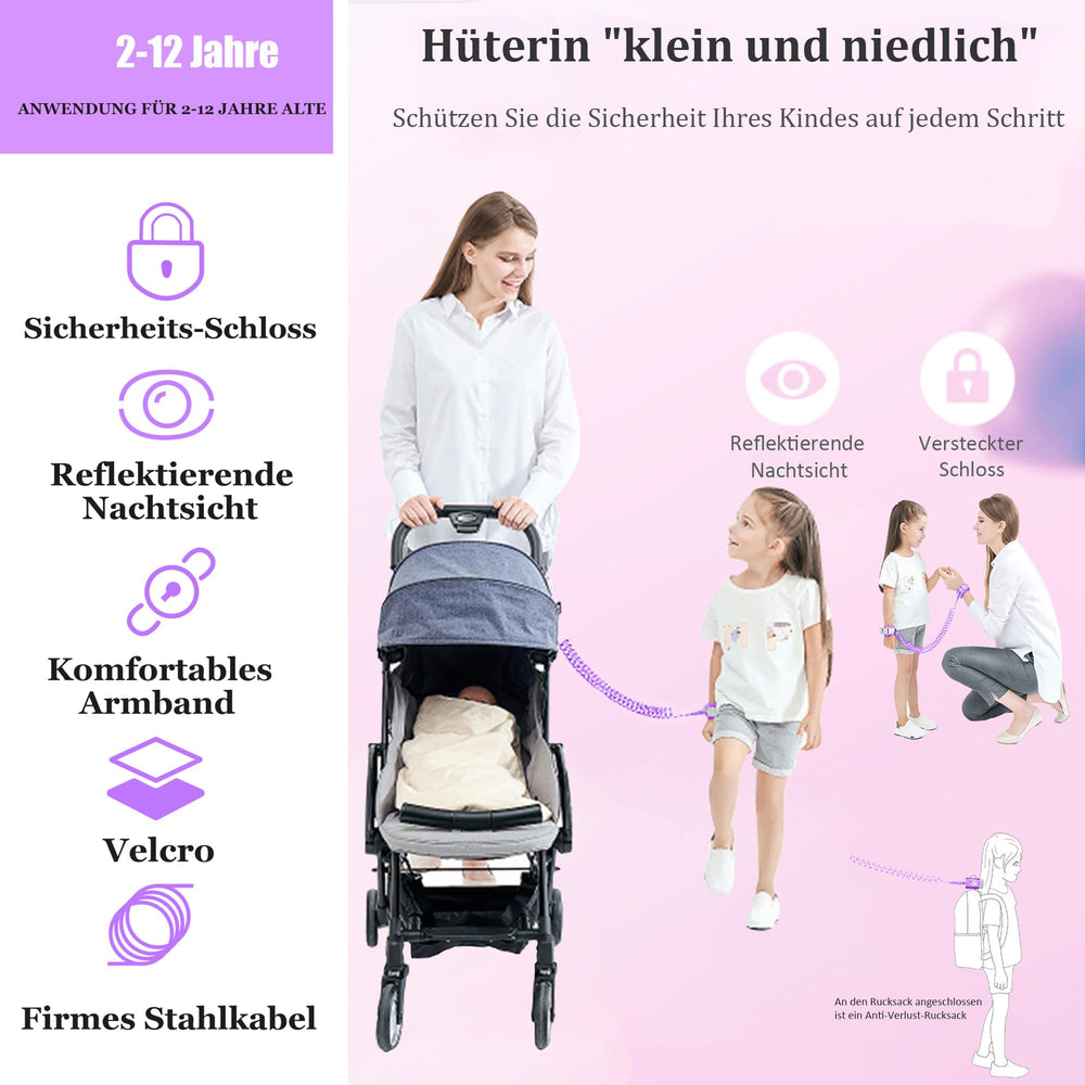 WSZCML wear-with-backpack or stroller attachment for versatile use