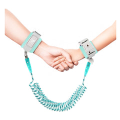 WSZCML Toddler Harness cyan lock buckle keeps kids secure in crowded places.