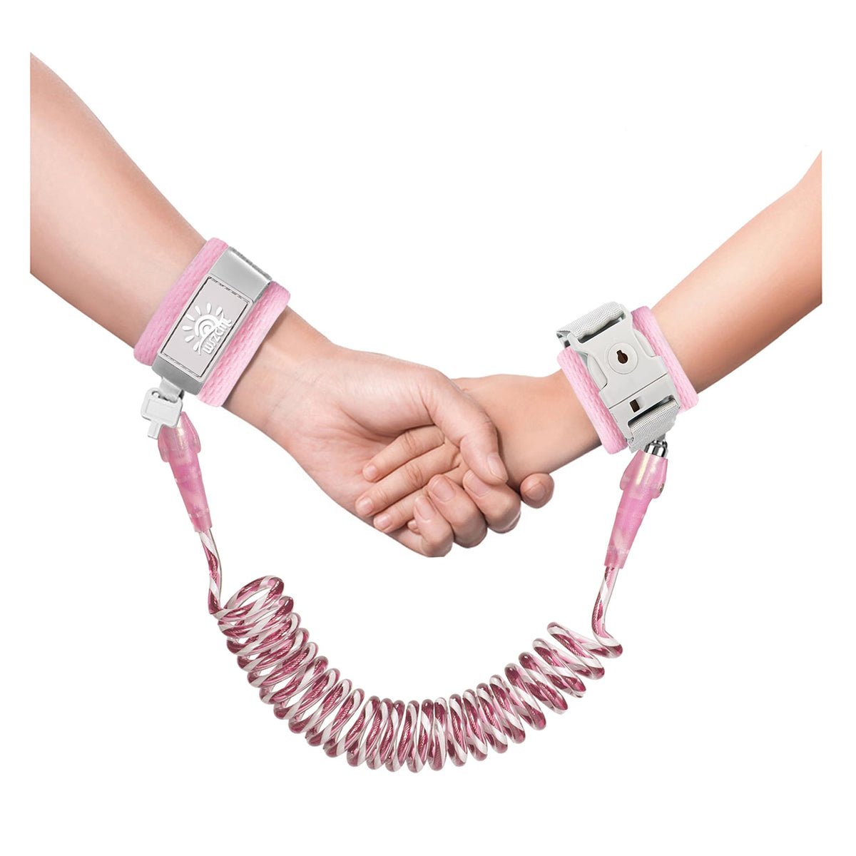 WSZCML Toddler Harness light pink front view showing secure walking support