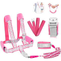 WSZCML Toddler Leash close-up shows cushioned wristband for gentle comfort