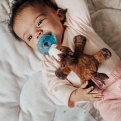 WubbaNub Horse plush detail emphasizes soft texture and cuddliness.