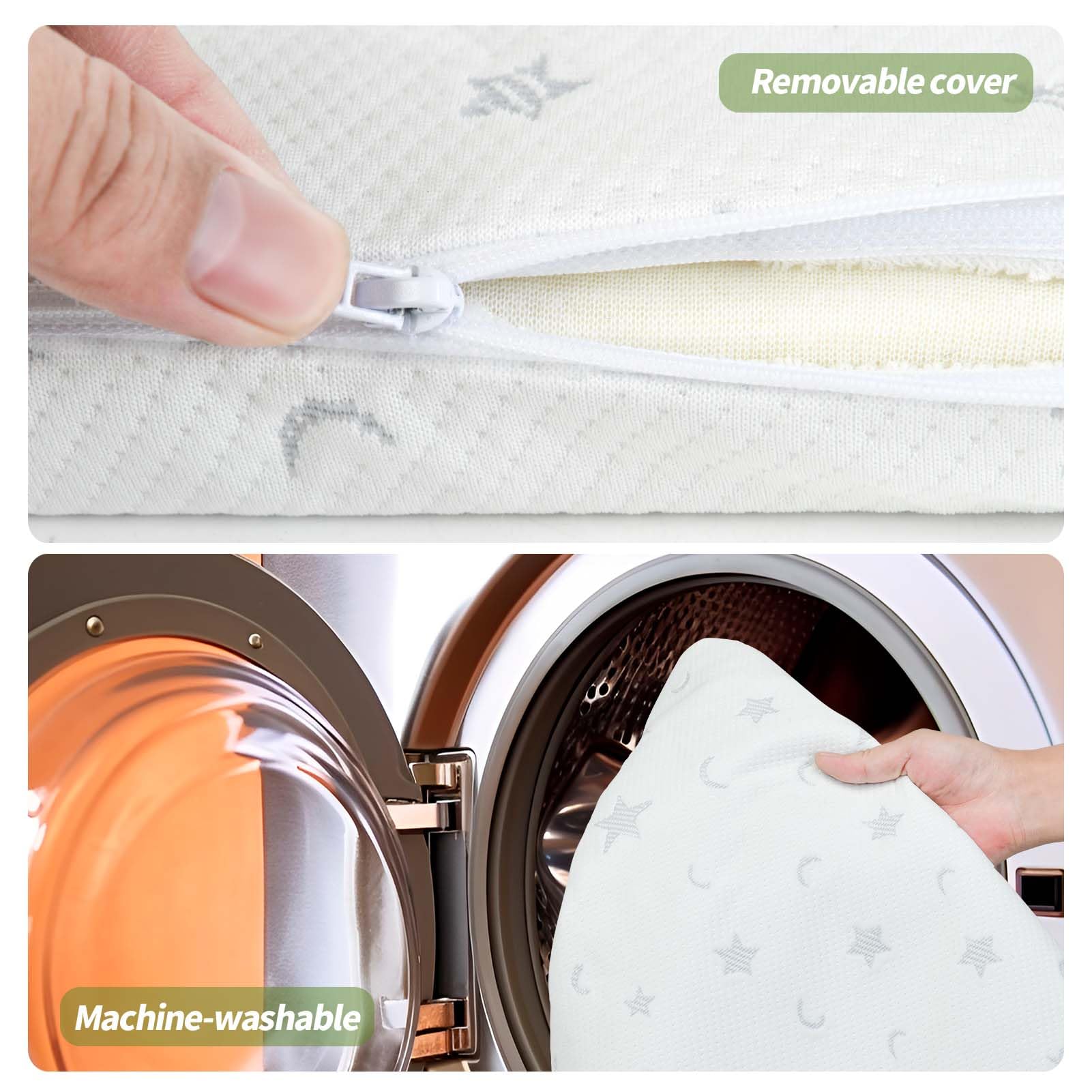 WUDIXU portable lightweight mattress pad moves between rooms