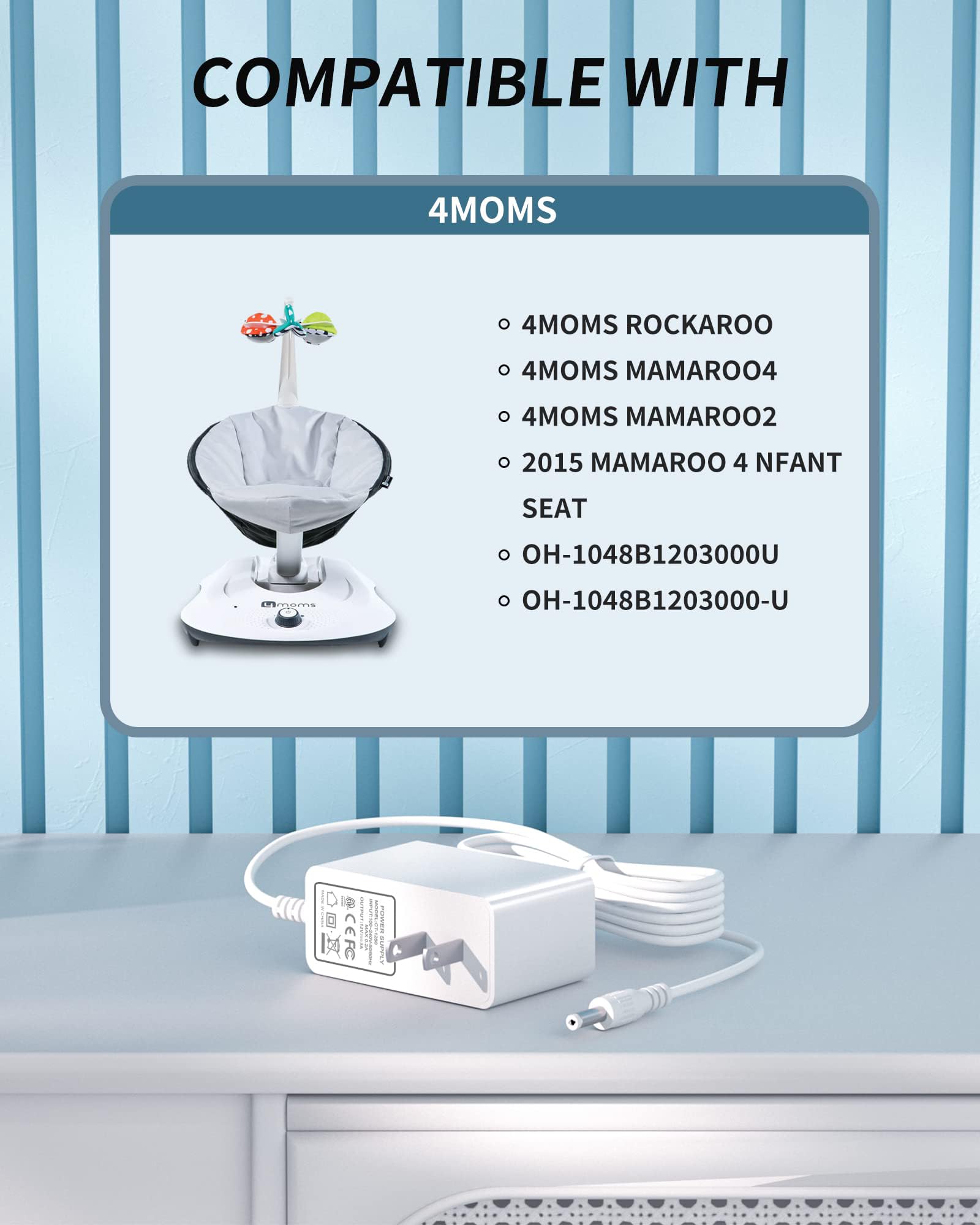 WUKUR mamaroo compatibility graphic displays supported models