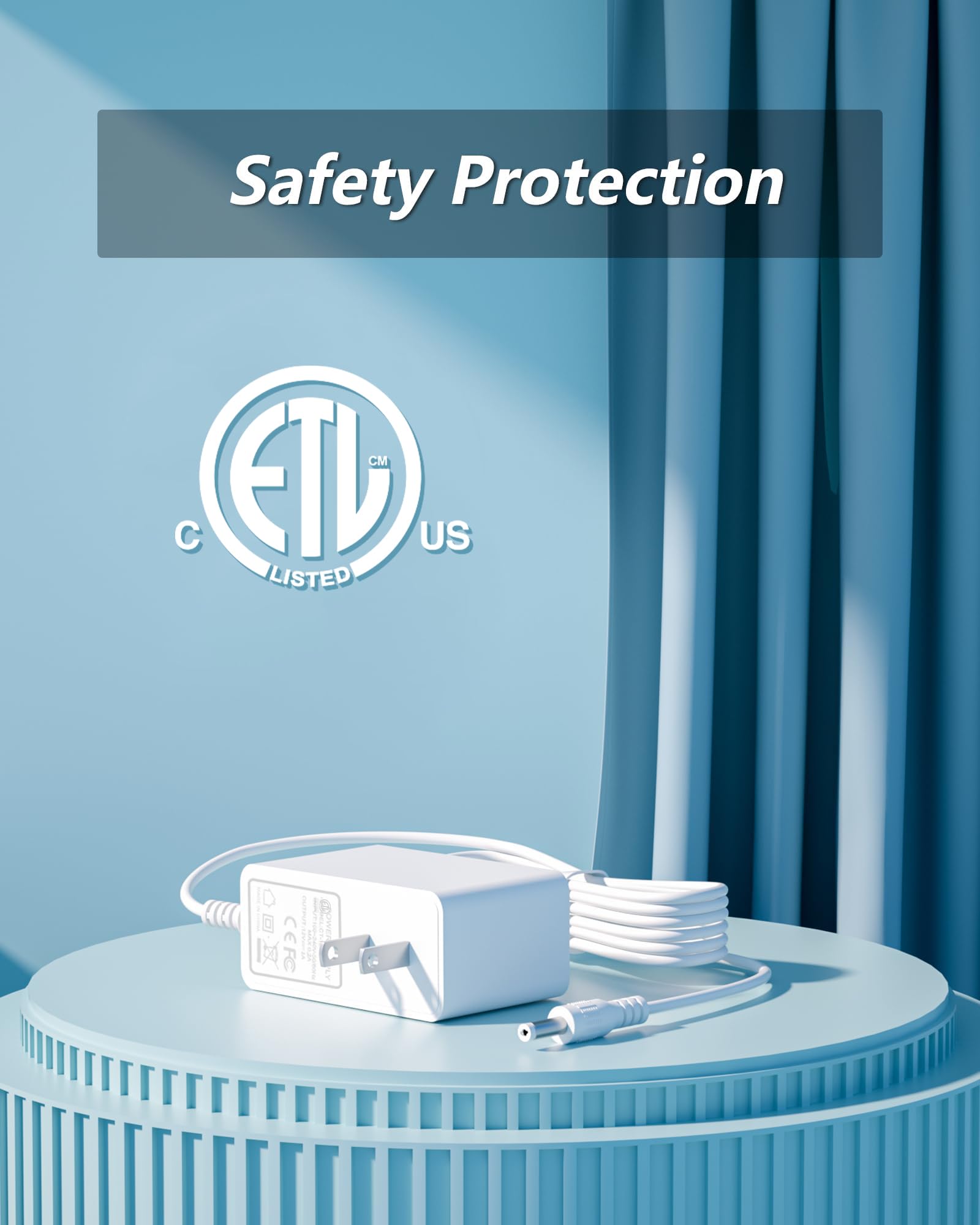 WUKUR safety protections diagram highlights short-circuit and over-voltage safeguards