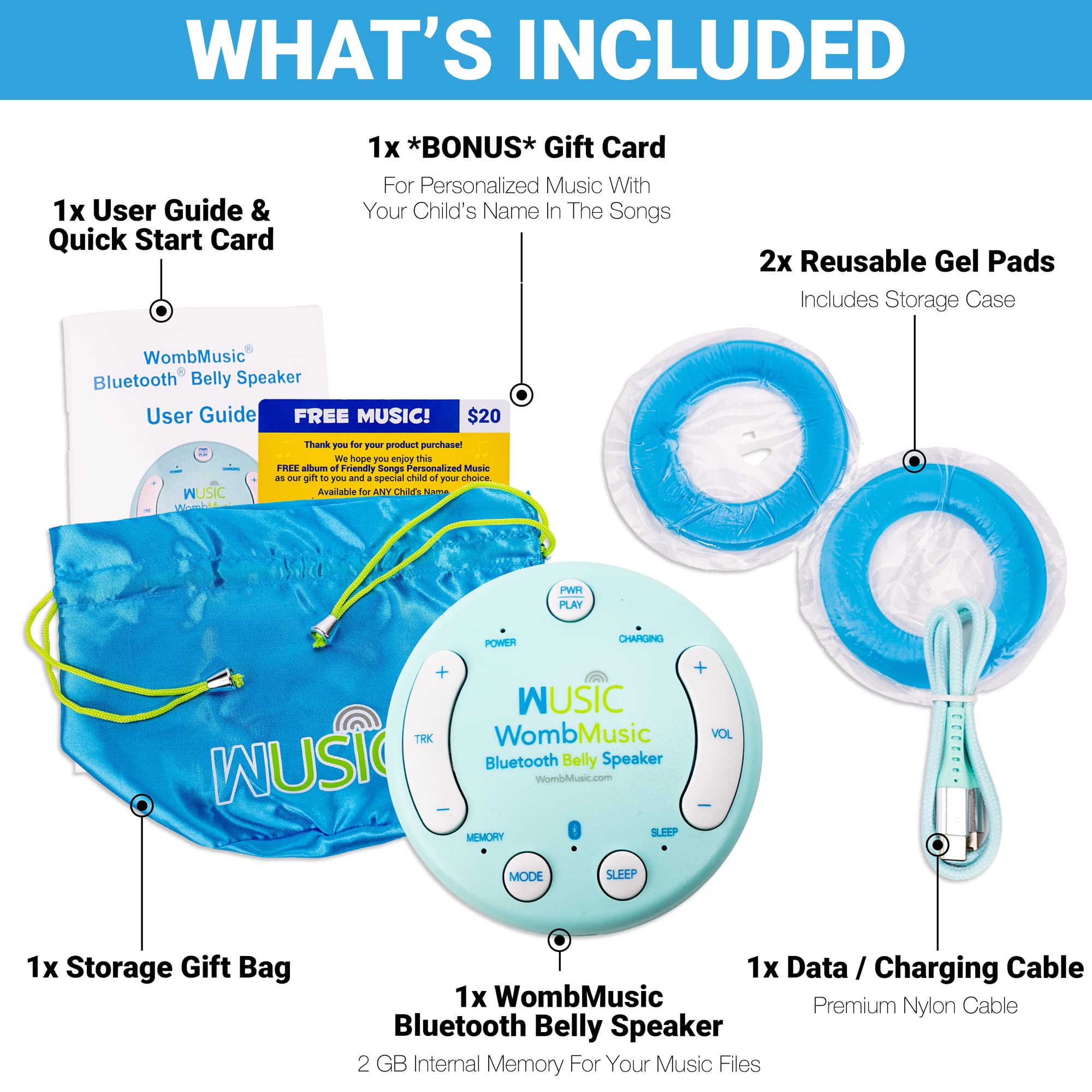 Wusic wireless Bluetooth connection illustrates seamless device pairing
