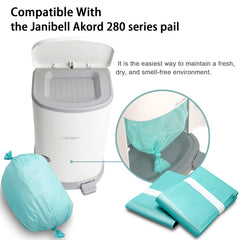 WWECATION Janibell Akord Slim compatibility for smooth waste disposal