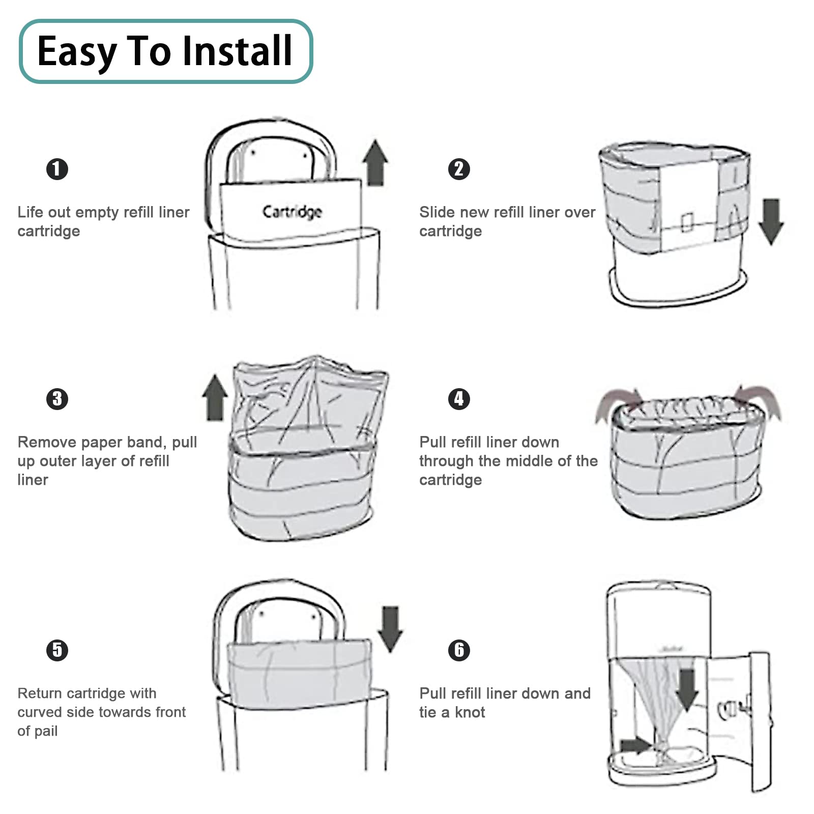 WWECATION 7-layer-odor-control for strong odor containment