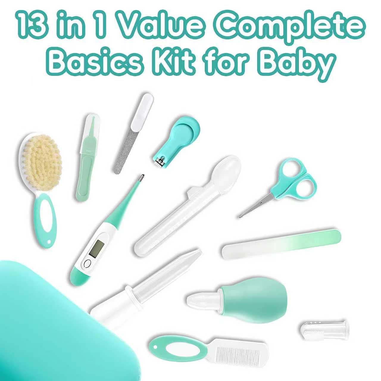 WXA Baby HealthCare Kit scissors with rounded blades for safe trimming