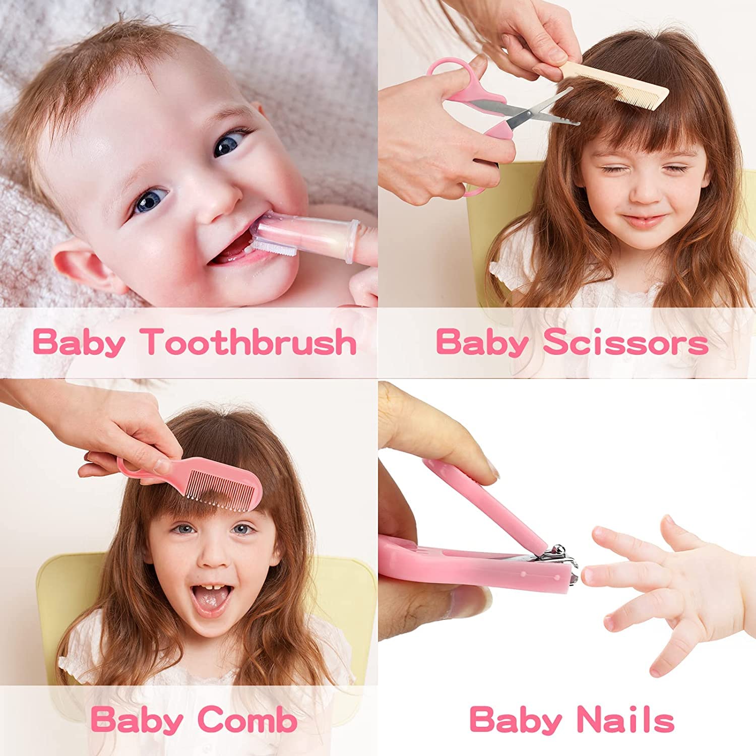 WXA baby scissors with rounded tips for safety