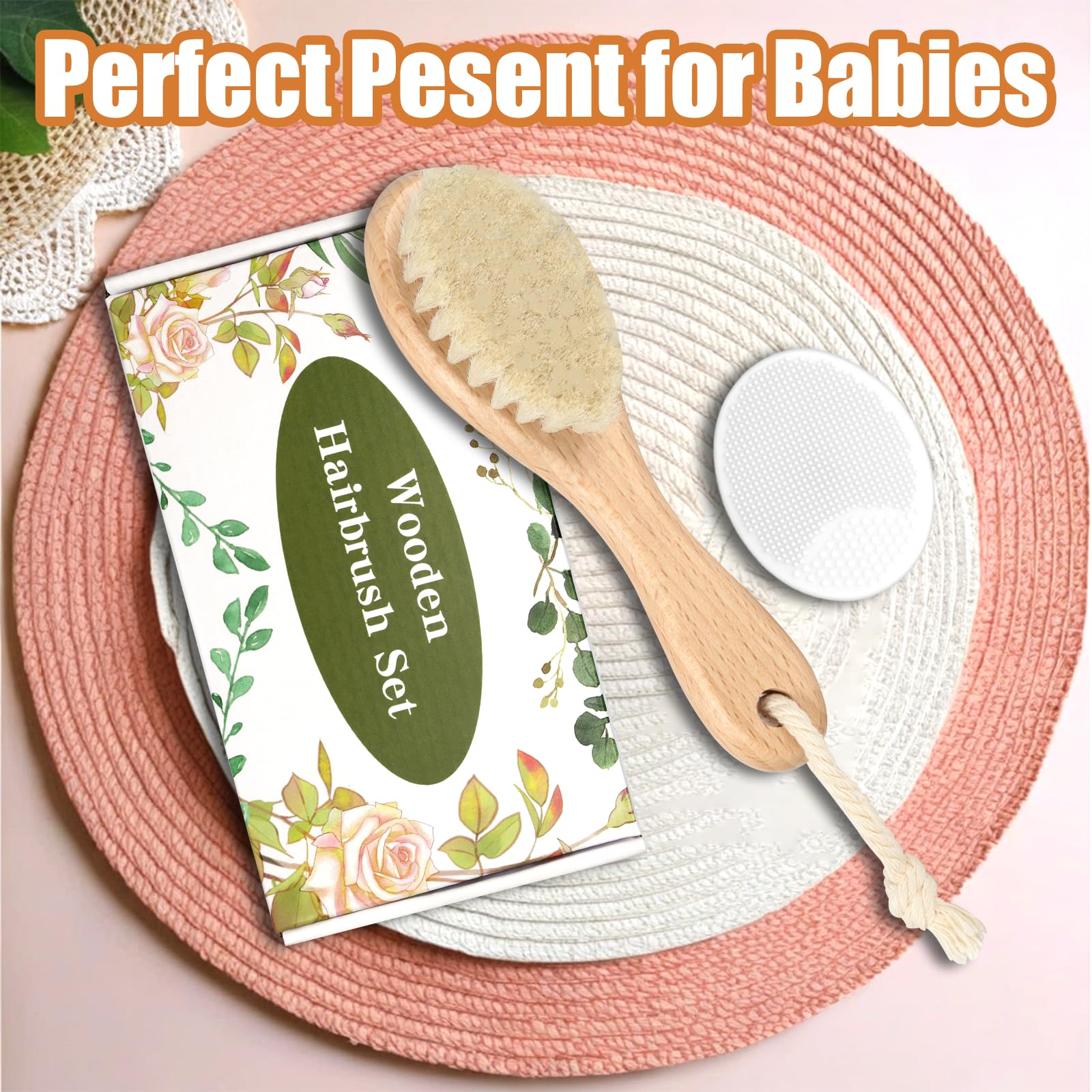 WXA gift box for newborns with a complete baby hair care kit