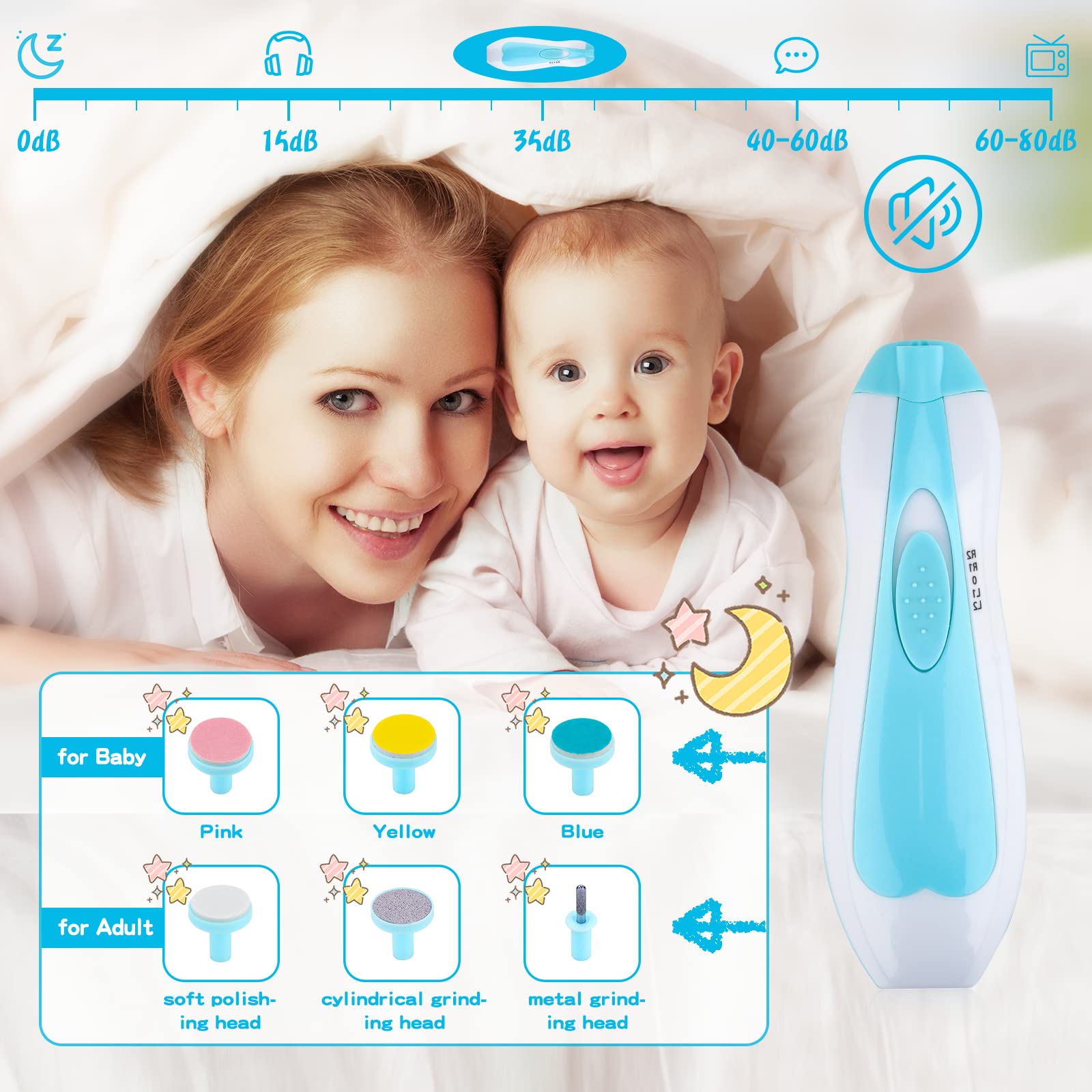 WXA nasal aspirator for quick, gentle baby relief.
