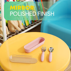 WXCWYQR silverware is dishwasher safe for quick cleanup after mealtime.