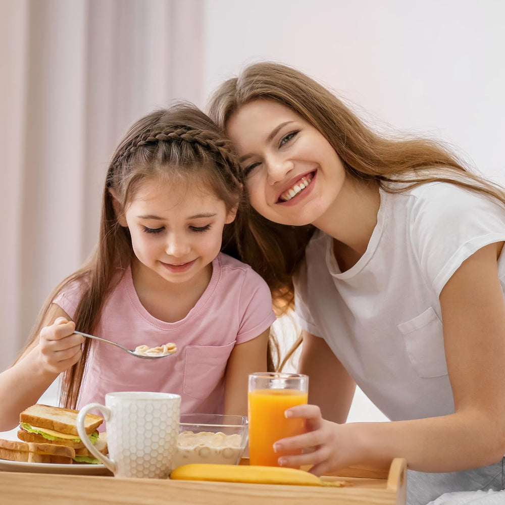 WXCWYQR safe, child-friendly tableware supports independent eating.
