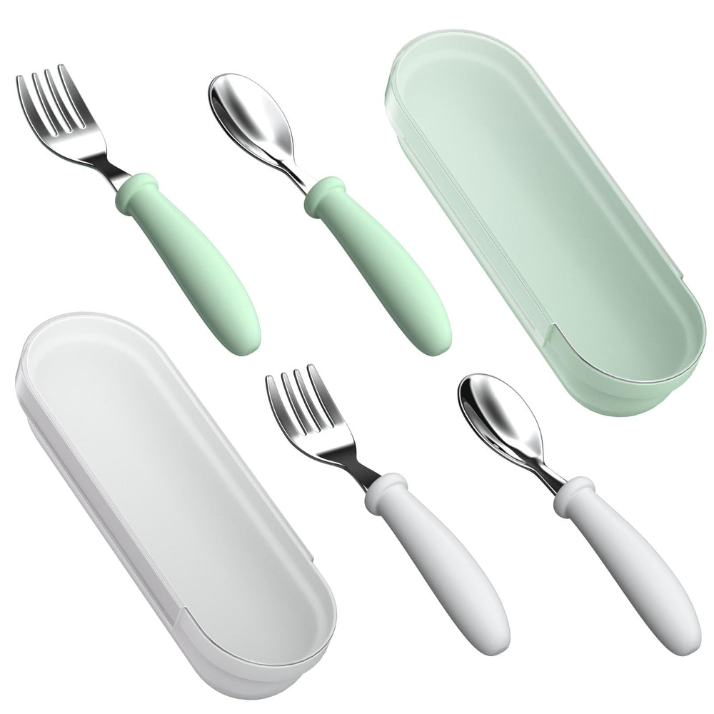 WXCWYQR toddler-utensils-case-storage for portable meals.