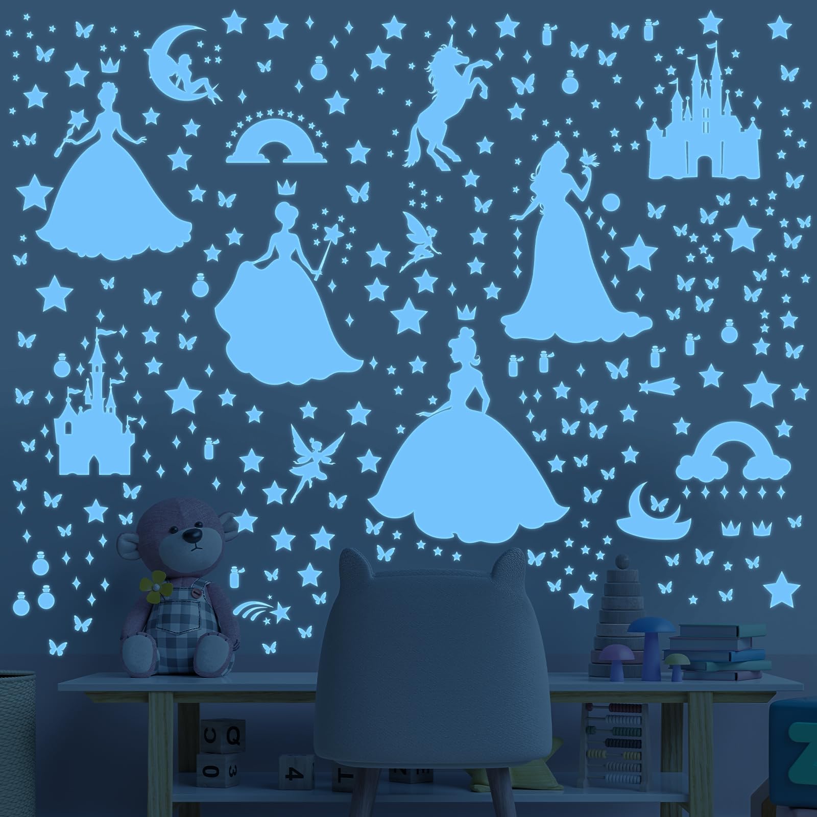 Wxiben kids room wall stickers suitable for nurseries and living spaces