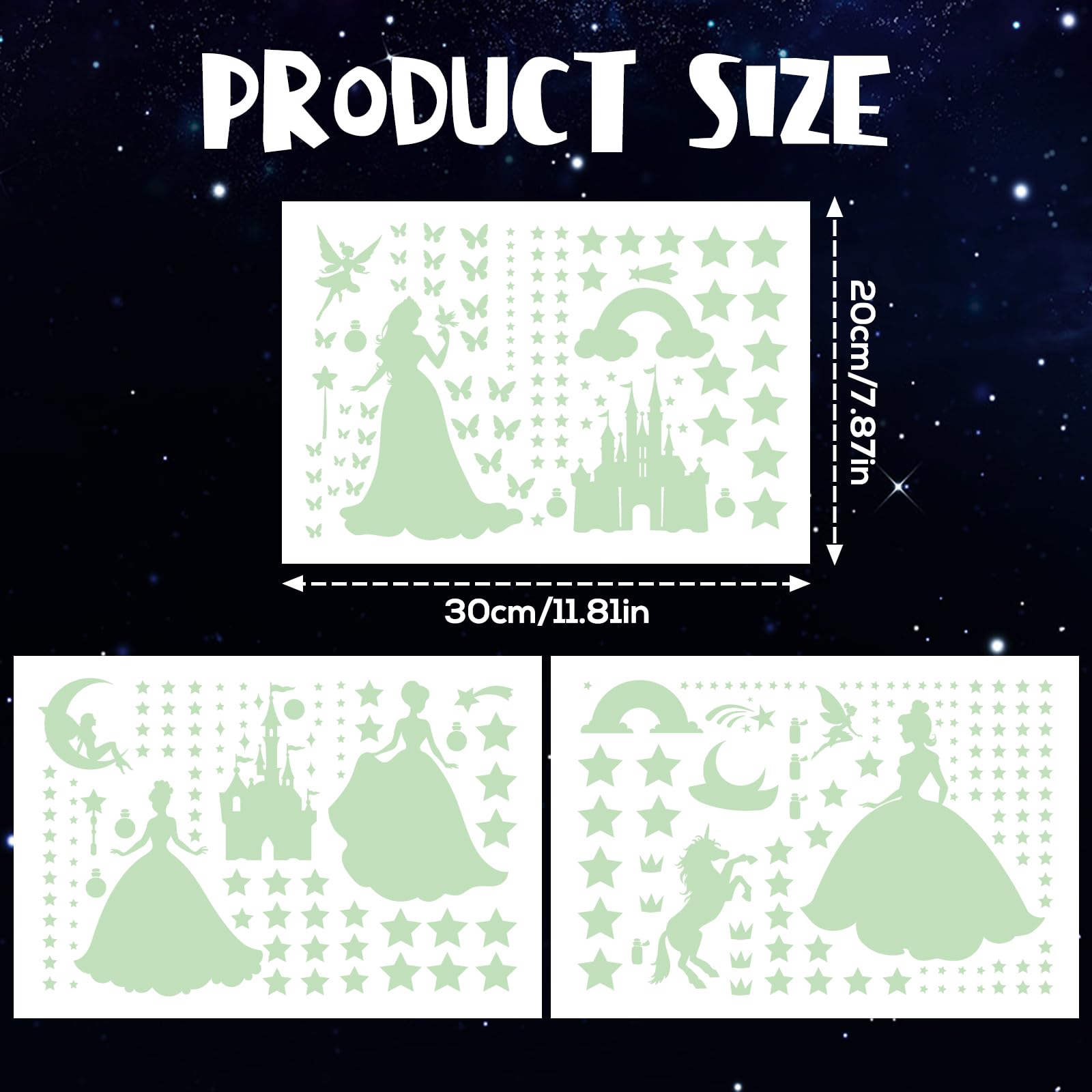Wxiben removable wall stickers for easy peel-and-stick kids room decor
