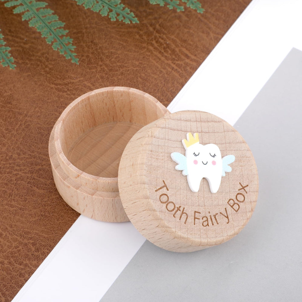 WY Lighting Level Tooth Fairy Box compact size fits shelves and drawers