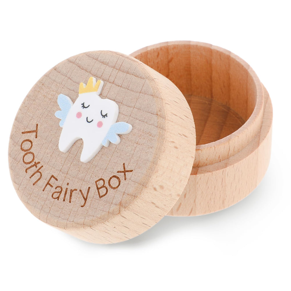 WY Lighting Level Tooth Fairy Box lid pattern with cute 3D tooth for bedtime memories
