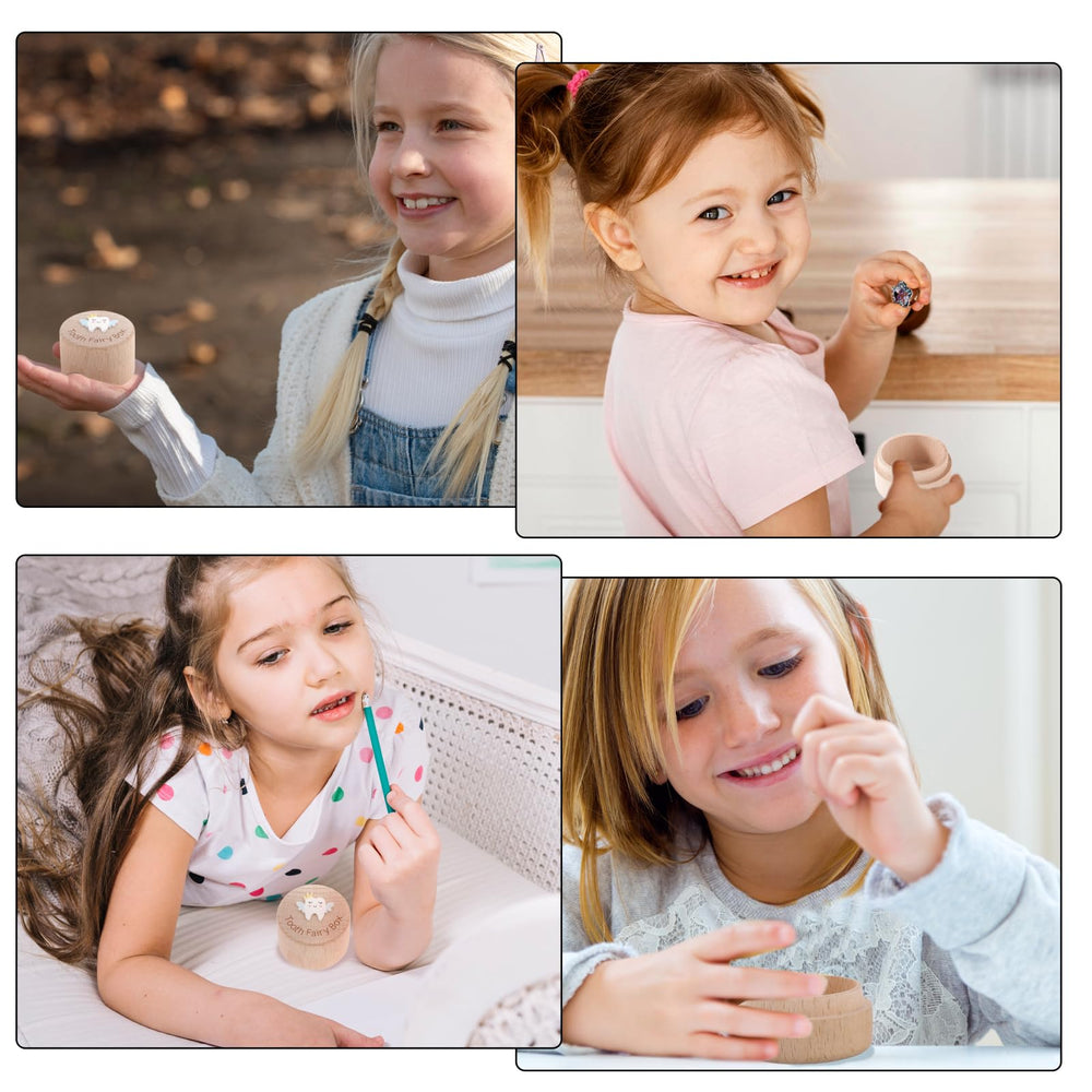 WY Lighting Level Tooth Fairy Box portable storage for easy display