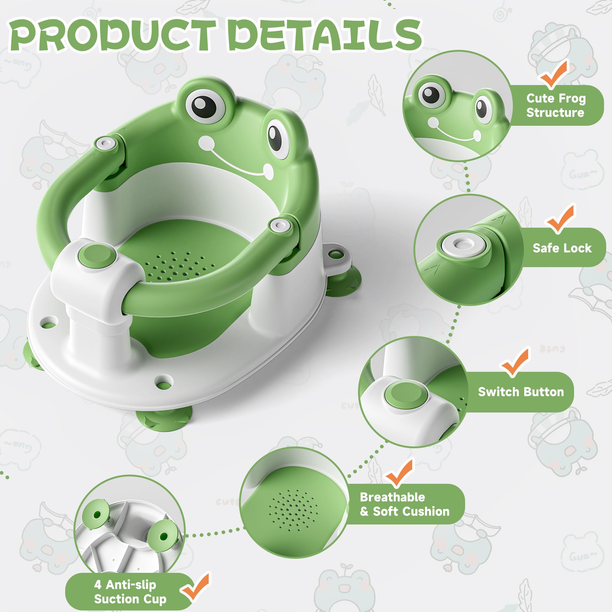 WyfKyd bath seat demonstrates quick setup and convenient transport.