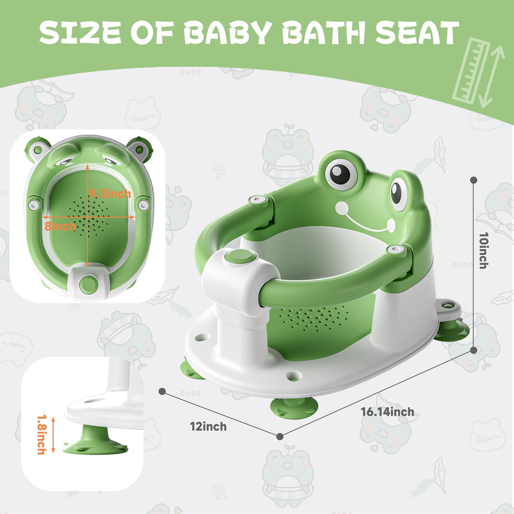 WyfKyd eco friendly BPA free materials provide safe durable bath seating.