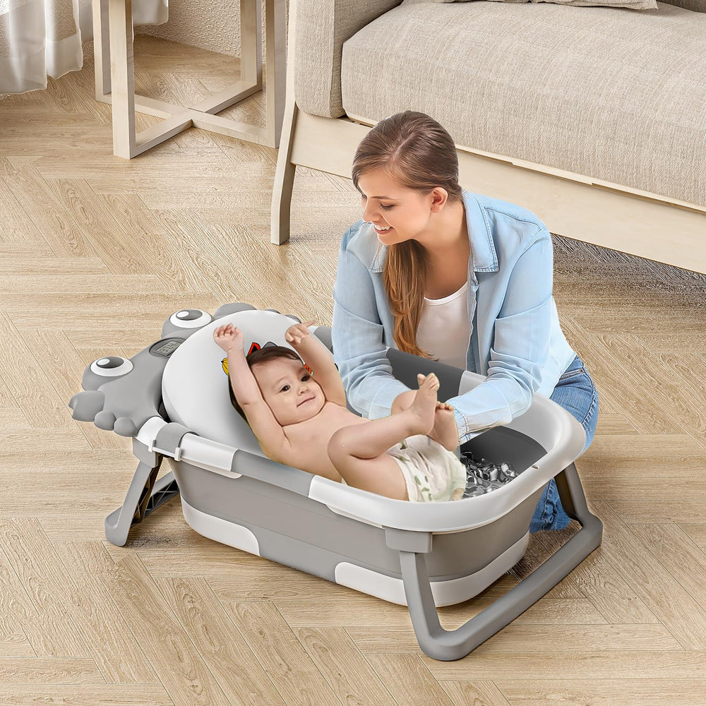 WyfKyd collapsible bath four-corner base offers stable bottom for baths