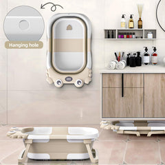 WyfKyd baby bathtub made from PP+TPE for safe, durable, eco-friendly baths
