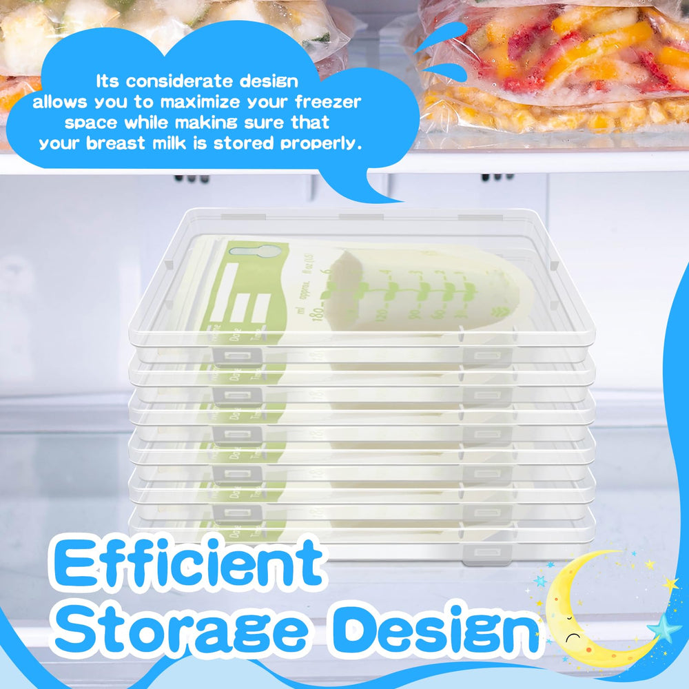 WYKOO durable freezer breastmilk storage container resists cold.