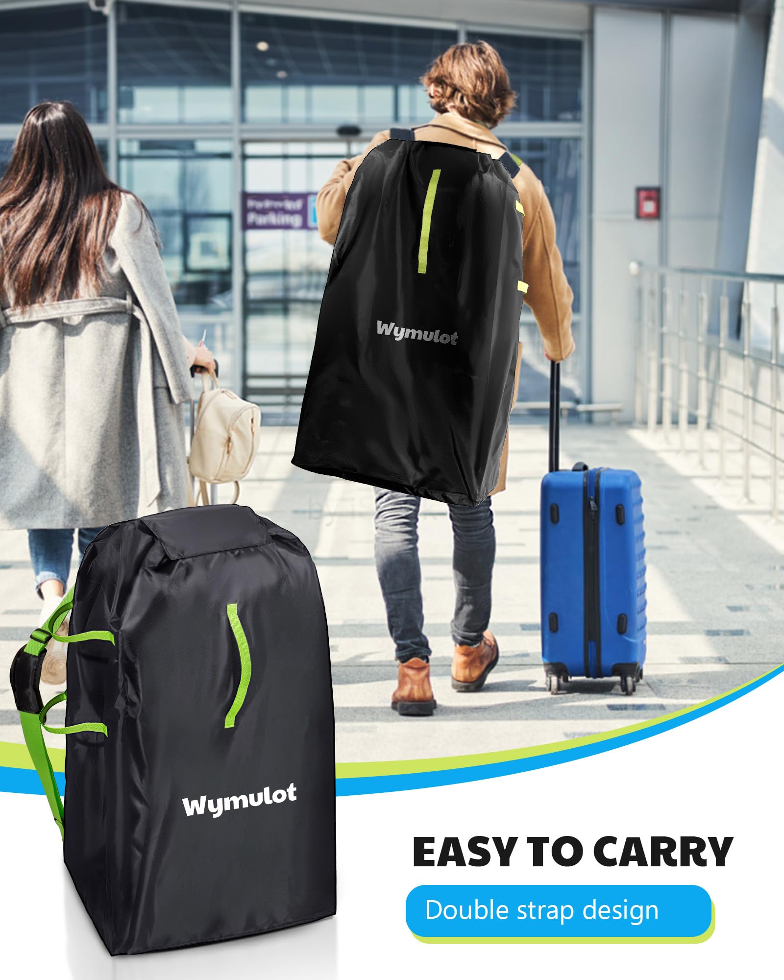 Wymulot airplane-ready bag simplifies gate-check for strollers