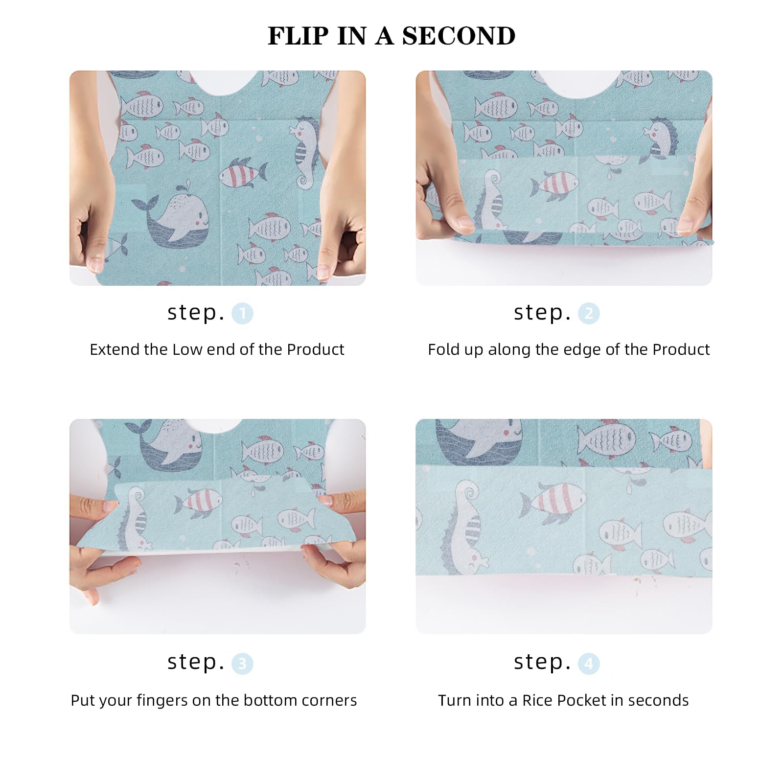WYSLP travel-friendly bib pack supports meals during trips and outings.