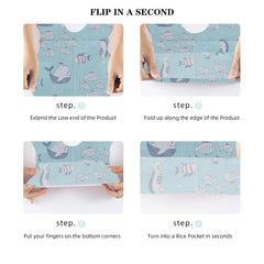 WYSLP travel-friendly bib pack supports meals during trips and outings.