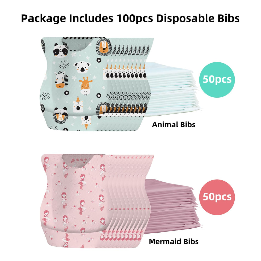 WYSLP baby bibs waterproof liner shown for spill-free feeding sessions.