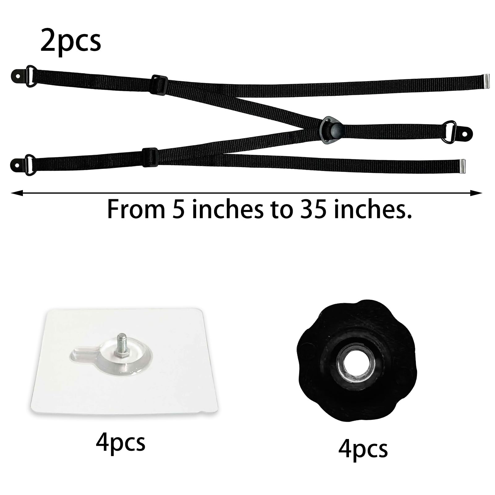 WYVAS removable straps enabling easy cleaning and relocation