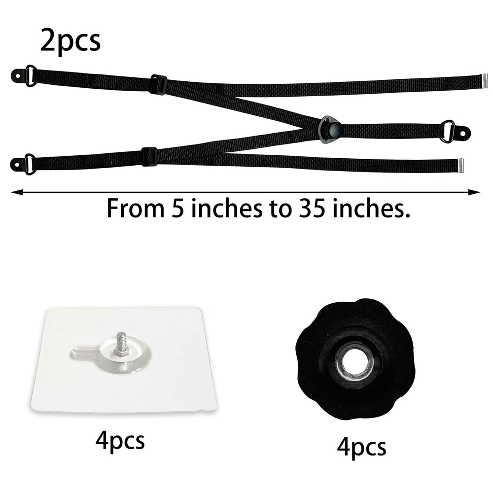 WYVAS removable straps enabling easy cleaning and relocation