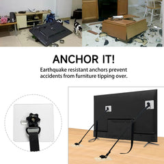 WYVAS self-adhesive screws and thumb nuts for quick anchoring