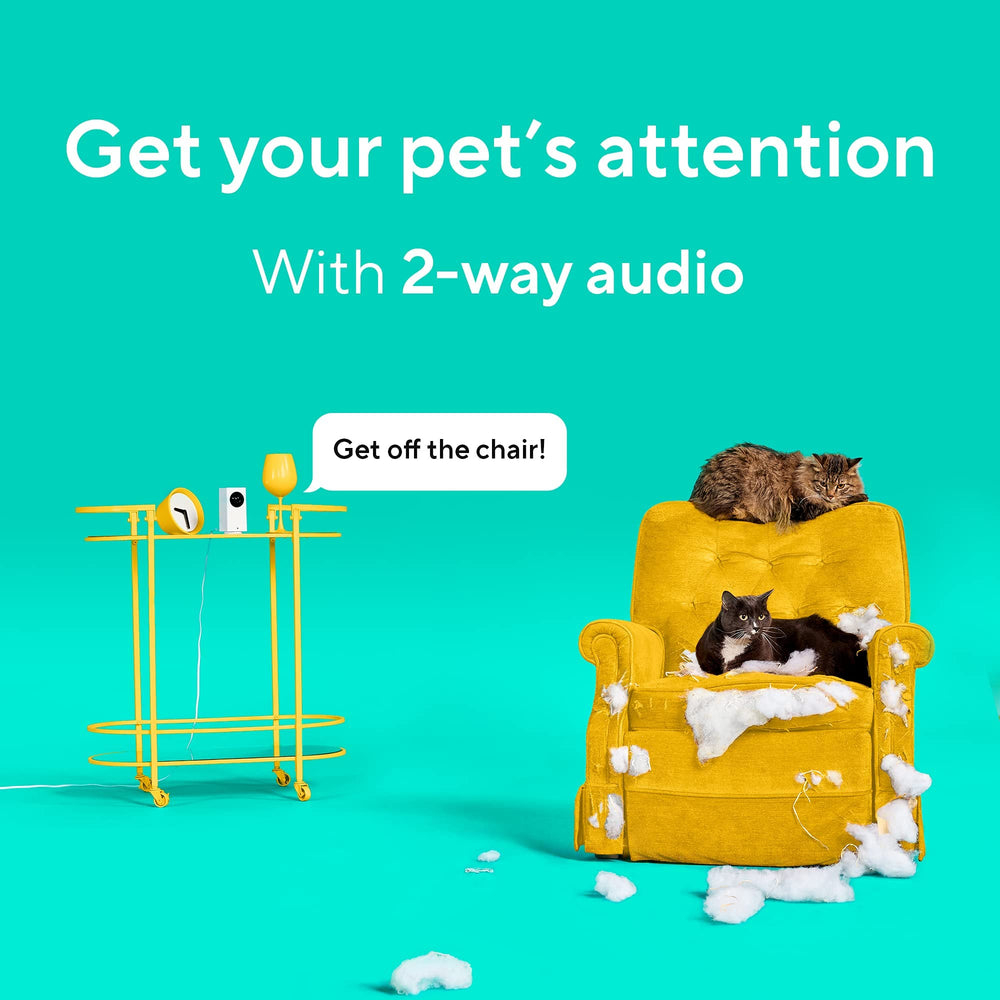 Wyze Cam Pan v2 supports Alexa and Google Assistant for hands-free streaming.