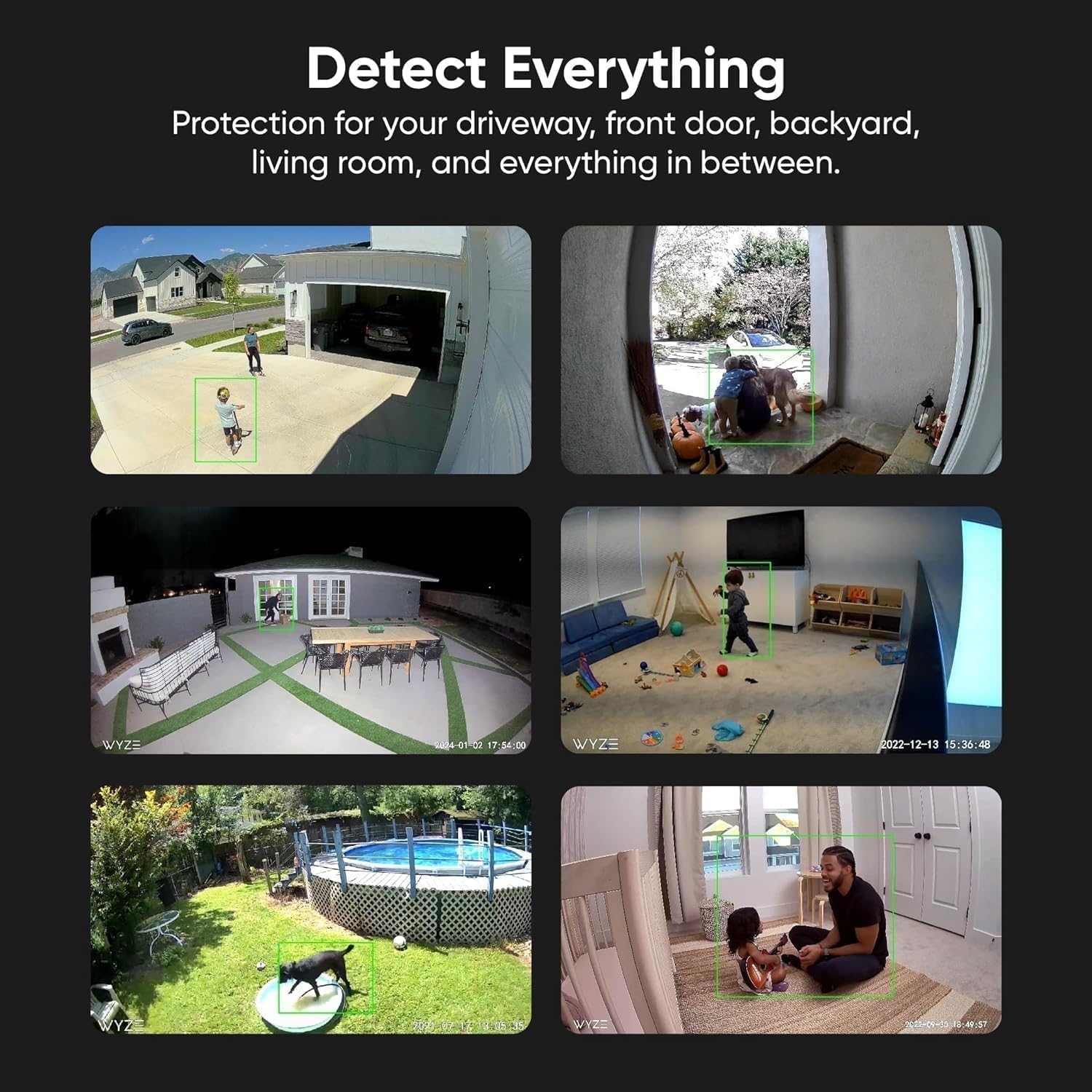 Wyze Cam v3 motion and sound alerts notify your phone.