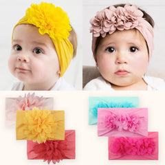 WZT nylon headbands in multiple colors for everyday outfits
