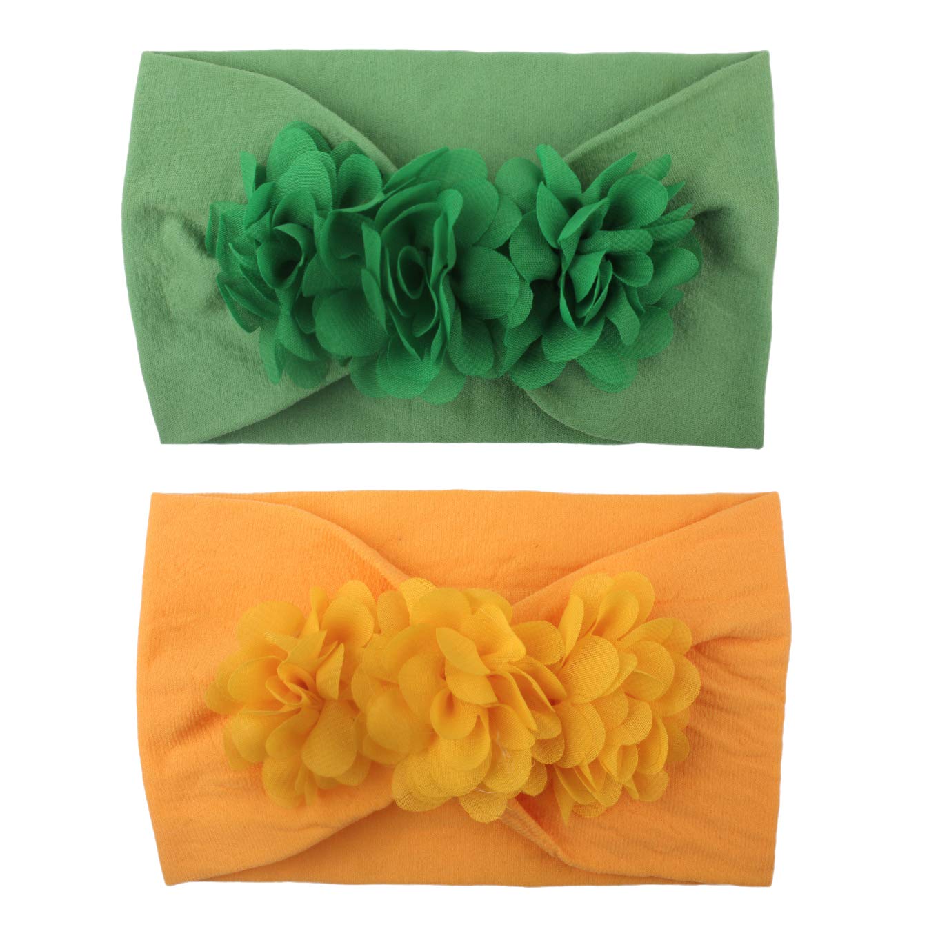 WZT one-size-fits-all headbands shown on multiple sizes for growing children