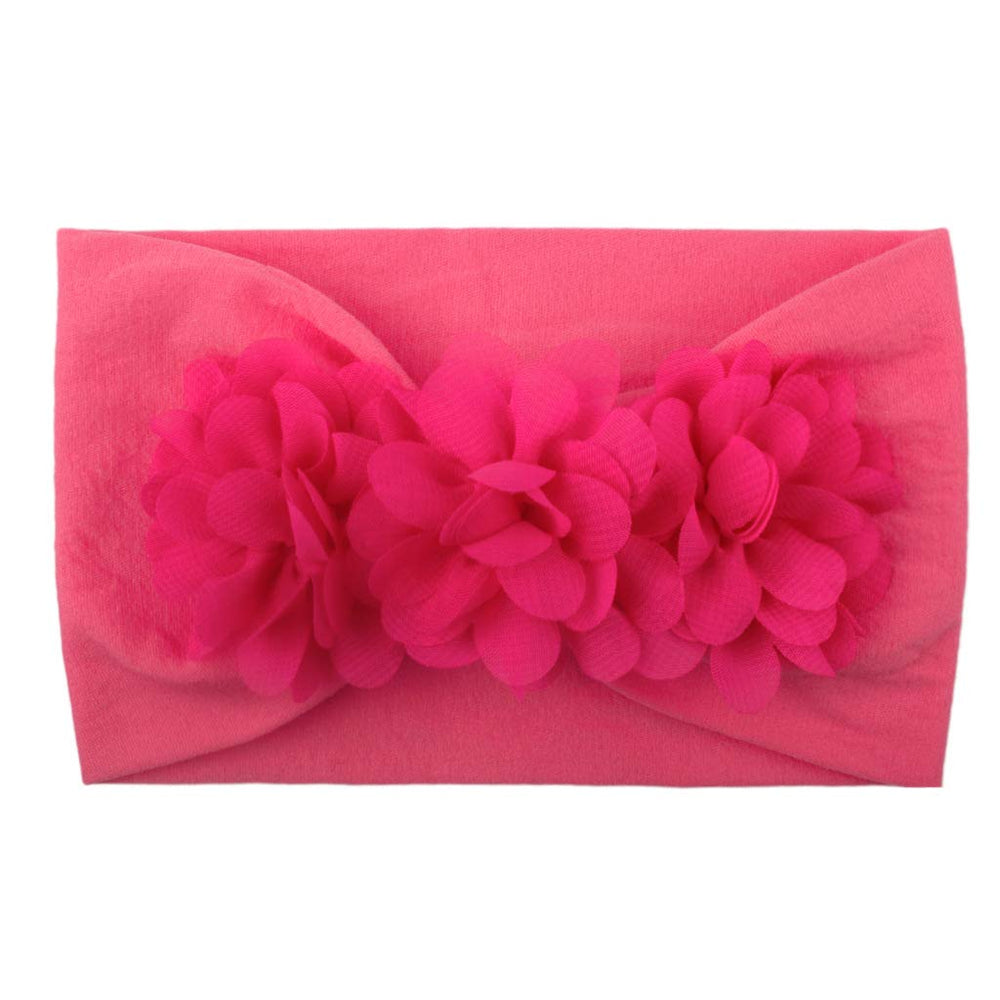 WZT nylon headbands pastel color set on a soft fabric surface
