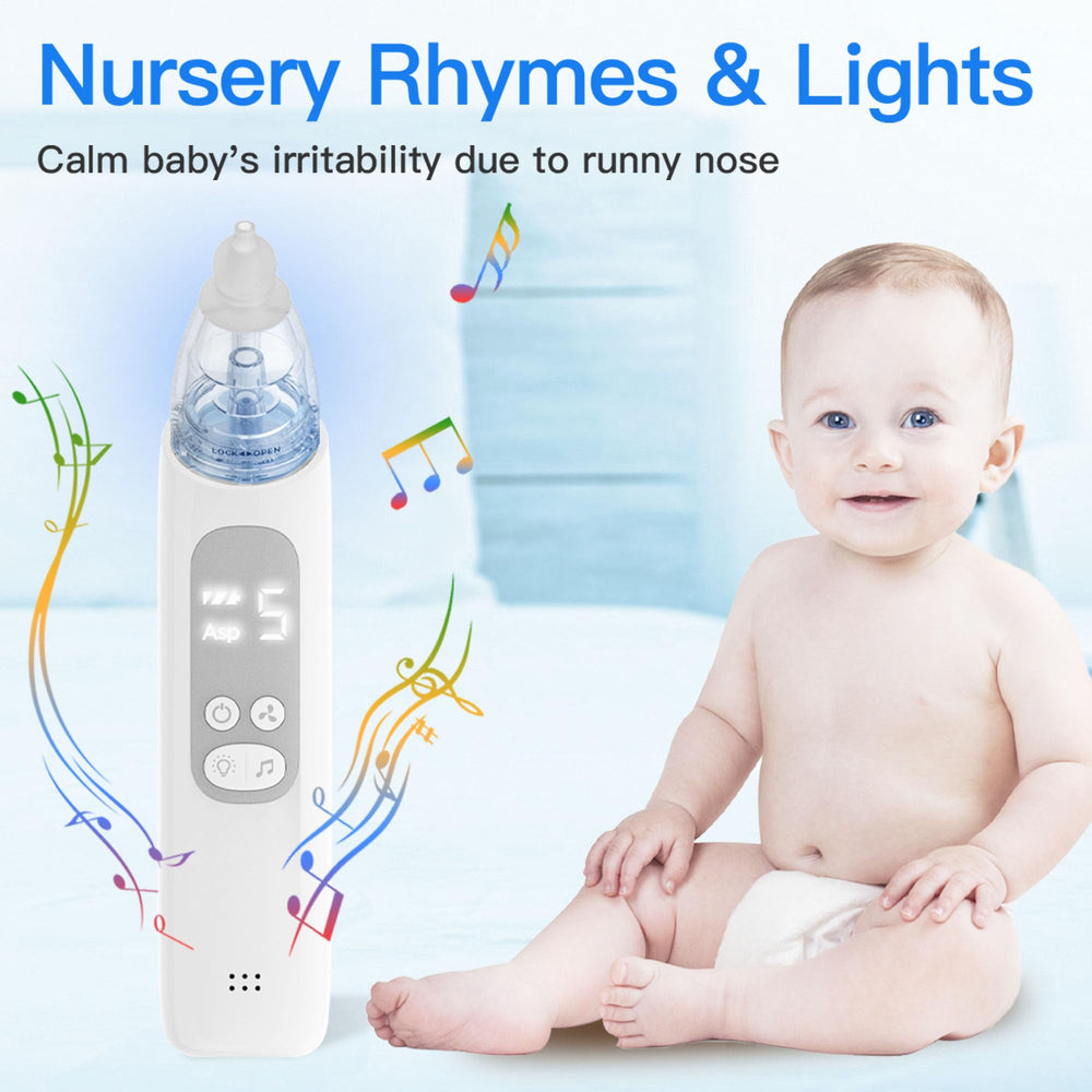 X-Bosak Nasal Aspirator BPA-free tips protect delicate noses