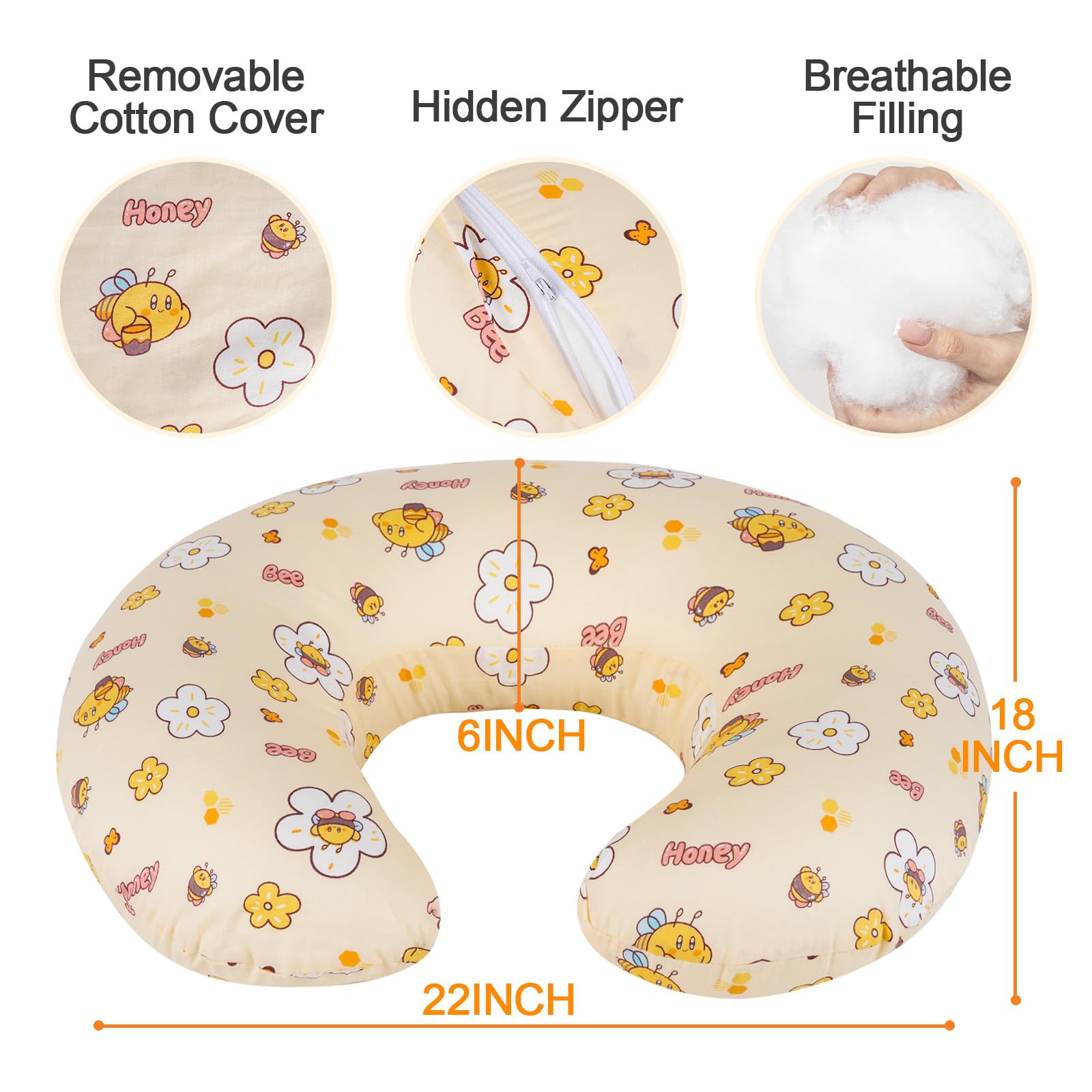 X-vesolje Baby Nursing Pillow gift-ready packaging