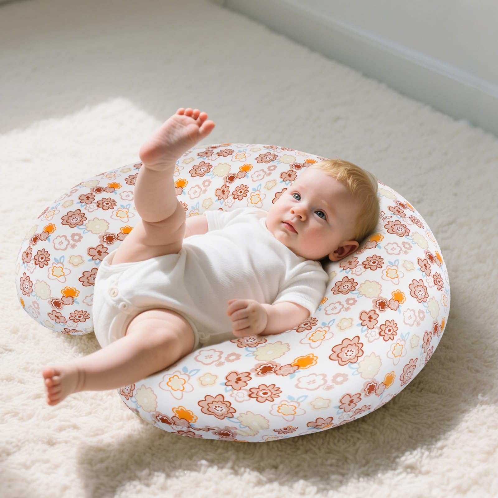 x-vesolje baby nursing pillow gift-ready packaging suitable for baby showers.