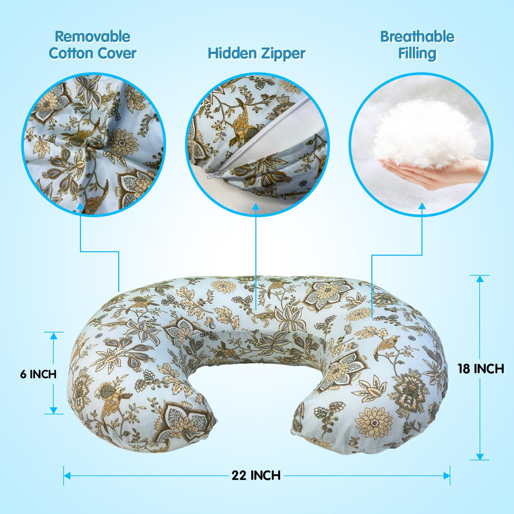 x-vesolje baby shower gift nursing pillow makes feeding setup thoughtful.
