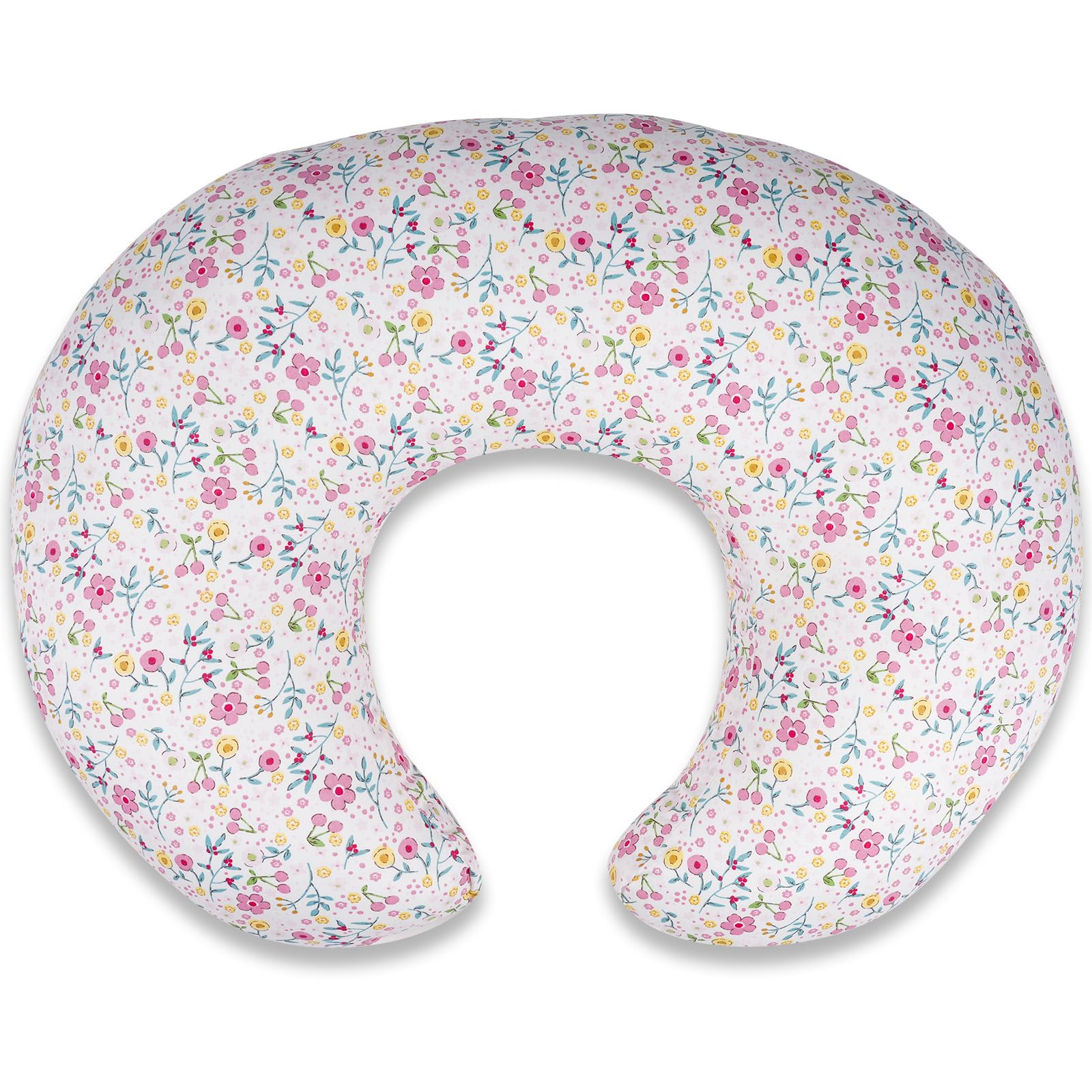 x-vesolje Blooming Daisy nursing pillow front view shows ergonomic feeding support for mom and baby