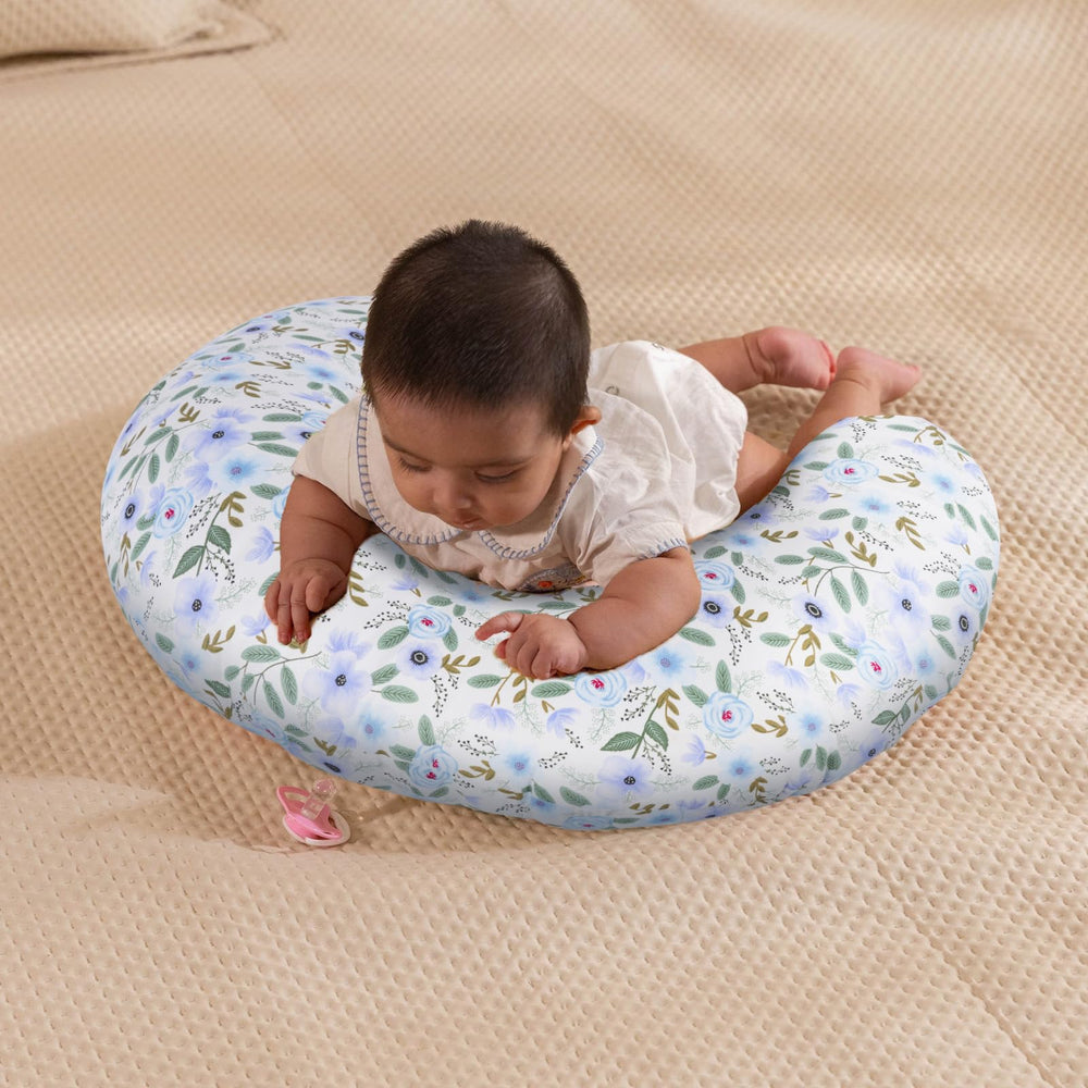 x-vesolje Leaf nursing pillow machine-washable cover for quick hygiene resets